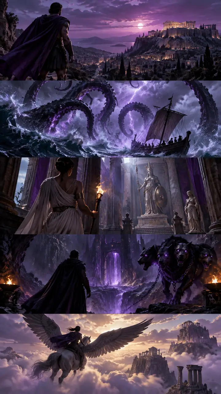Ancient myths reel example